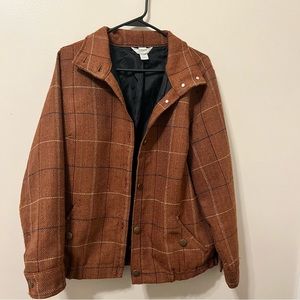 CHRISTOPHER BANKS PLAID SHACKET